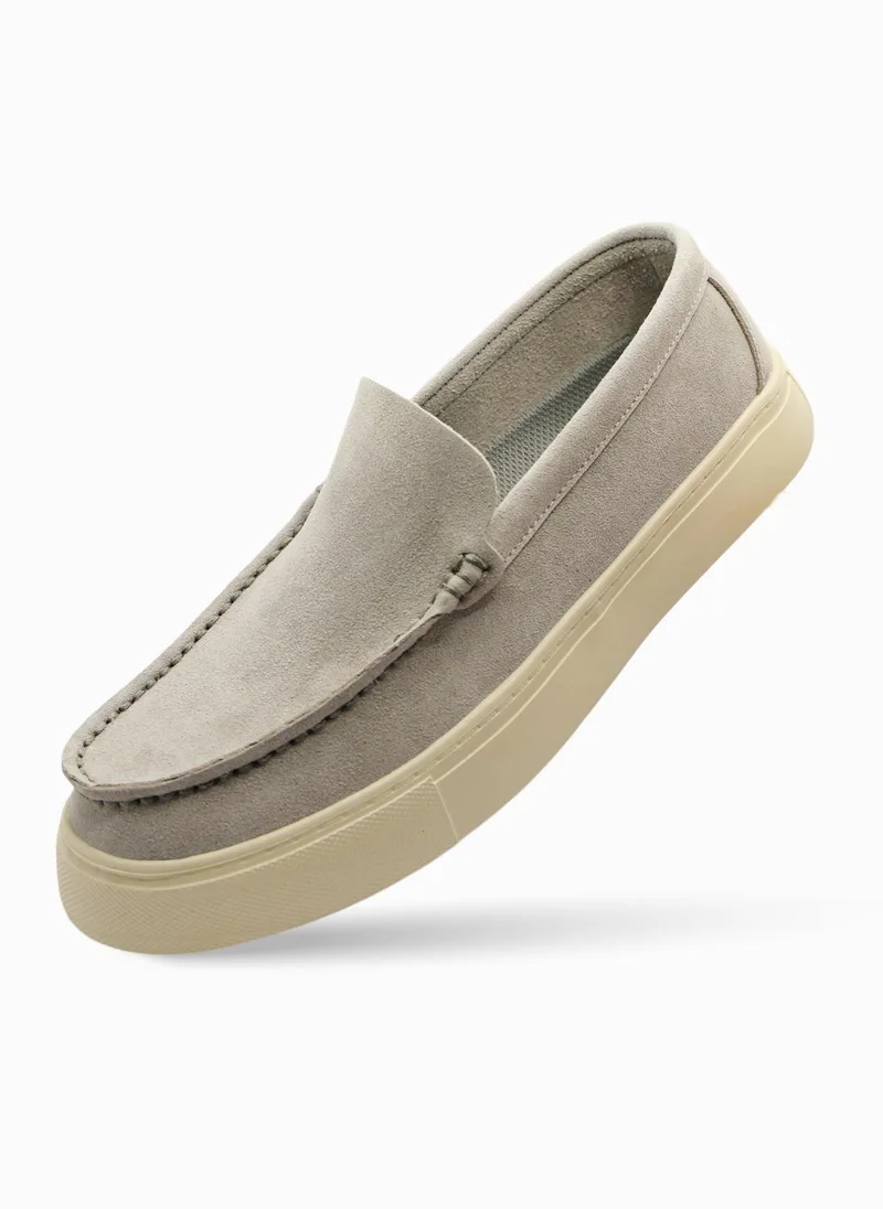 DUOZOULU Park Synthetic Suede Loafer